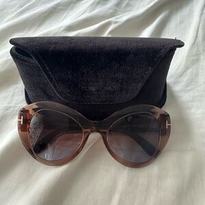 NEW Tom Ford Brown Sunglasses